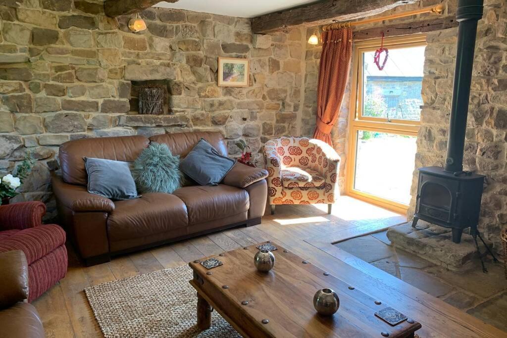 Stunning Secluded Peak District Luxurious Barn Βίλα Leek Εξωτερικό φωτογραφία