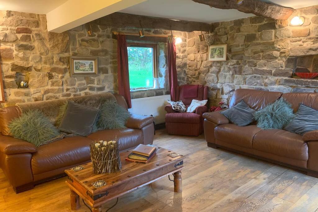 Stunning Secluded Peak District Luxurious Barn Βίλα Leek Εξωτερικό φωτογραφία